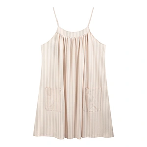 100% Organic Cotton Crochet-Back Delightful Nightgown